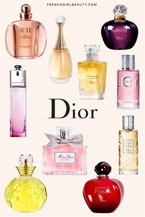 best dior women's perfume|christian dior fragrances list.